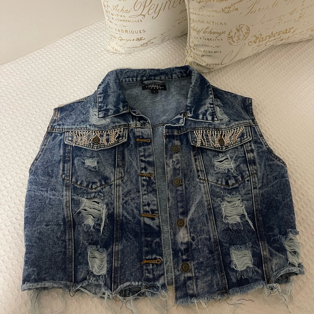 Thrill Jeans Denim Vest